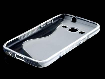 Wave Case for Samsung Core Prime - Frosted Clear/Clear