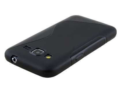 Wave Case for Samsung Core Prime - Frosted Black/Black