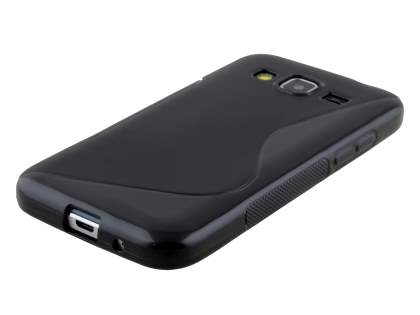 Wave Case for Samsung Core Prime - Frosted Black/Black