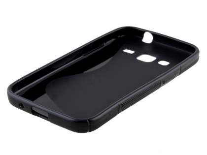 Wave Case for Samsung Core Prime - Frosted Black/Black