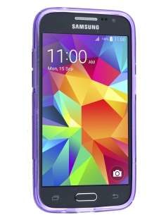 Wave Case for Samsung Core Prime - Frosted Purple/Purple