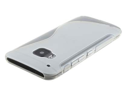 Wave Case for HTC One M9 - Frosted Clear/Clear