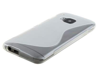 Wave Case for HTC One M9 - Frosted Clear/Clear