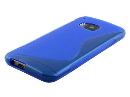 Wave Case for HTC One M9 - Frosted Blue/Blue