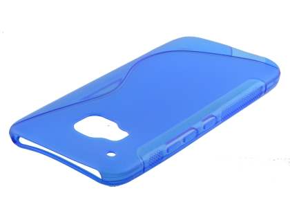 Wave Case for HTC One M9 - Frosted Blue/Blue