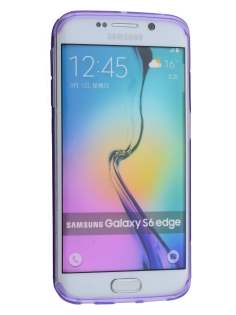Wave Case for Samsung Galaxy S6 Edge - Frosted Purple/Purple