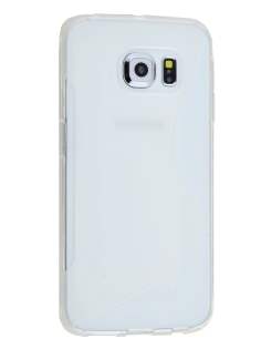Wave Case for Samsung Galaxy S6 Edge - Frosted Clear/Clear Soft Cover