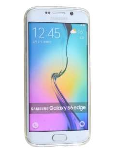 Wave Case for Samsung Galaxy S6 Edge - Frosted Clear/Clear