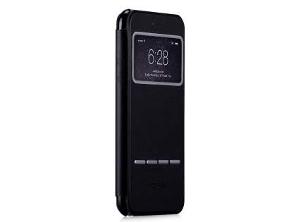 Momax Flip View Case for iPhone 6s Plus/6 Plus - Night Black