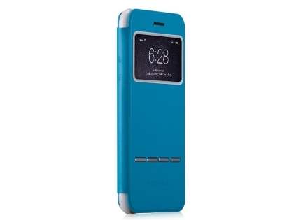Momax Flip View Case for iPhone 6s Plus/6 Plus - Sky Blue
