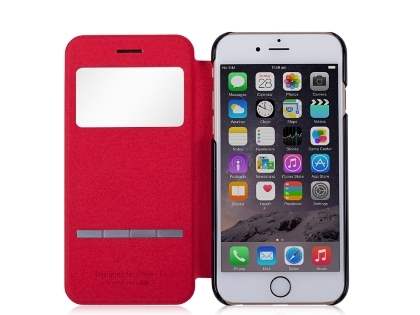 Momax Flip View Case for iPhone 6s Plus/6 Plus - Coral