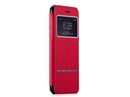 Momax Flip View Case for iPhone 6s Plus/6 Plus - Coral