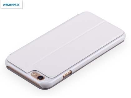 Momax Flip View Case for iPhone 6s Plus/6 Plus - Pearl White