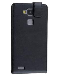 Huawei Ascend Mate7 Synthetic Leather Flip Case - Black Huawei Ascend Mate7 Synthetic Leather Flip Case - Black