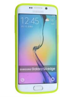 Mercury Goospery Glossy Gel Case for Samsung Galaxy S6 Edge - Lime