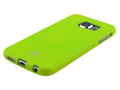 Mercury Goospery Glossy Gel Case for Samsung Galaxy S6 - Lime Green