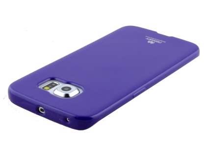Mercury Goospery Glossy Gel Case for Samsung Galaxy S6 Edge - Purple