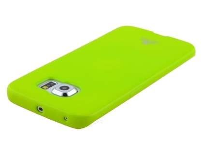 Mercury Goospery Glossy Gel Case for Samsung Galaxy S6 Edge - Lime