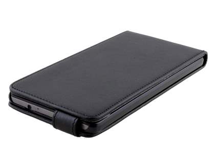 Huawei Ascend Mate7 Synthetic Leather Flip Case - Black