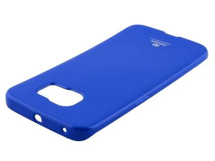 Mercury Goospery Glossy Gel Case for Samsung Galaxy S6 Edge - Blue
