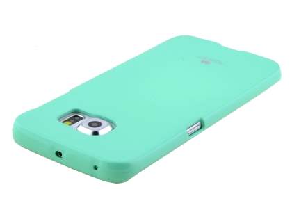 Mercury Goospery Glossy Gel Case for Samsung Galaxy S6 Edge - Mint