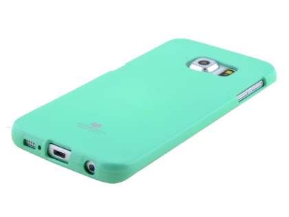 Mercury Goospery Glossy Gel Case for Samsung Galaxy S6 Edge - Mint