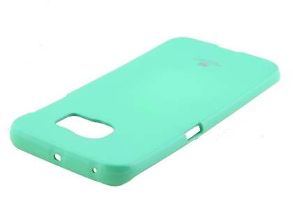 Mercury Goospery Glossy Gel Case for Samsung Galaxy S6 Edge - Mint
