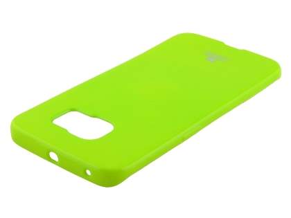Mercury Goospery Glossy Gel Case for Samsung Galaxy S6 Edge - Lime