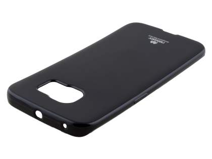 Mercury Goospery Glossy Gel Case for Samsung Galaxy S6 Edge - Classic Black