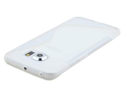Wave Case for Samsung Galaxy S6 Edge - Frosted Clear/Clear