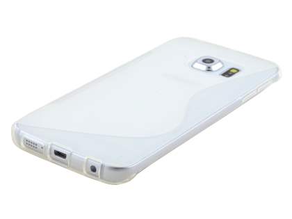 Wave Case for Samsung Galaxy S6 Edge - Frosted Clear/Clear