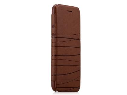 Momax Elite Premium Flip Cover for iPhone 6s/6 - Brown