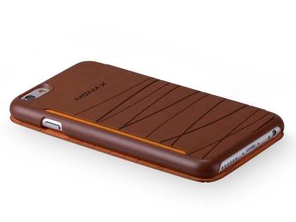 Momax Elite Premium Flip Cover for iPhone 6s/6 - Brown