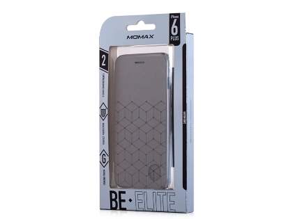 Momax Elite Premium Flip Cover for iPhone 6s/6 - Dim Grey
