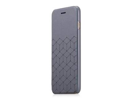 Momax Elite Premium Flip Cover for iPhone 6s/6 - Dim Grey