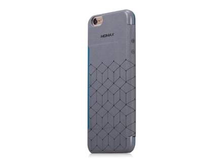 Momax Elite Premium Flip Cover for iPhone 6s/6 - Dim Grey