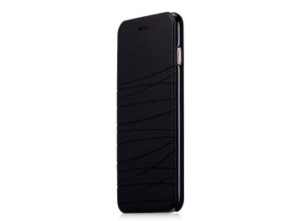 Momax Elite Premium Flip Cover for iPhone 6s/6 - Classic Black
