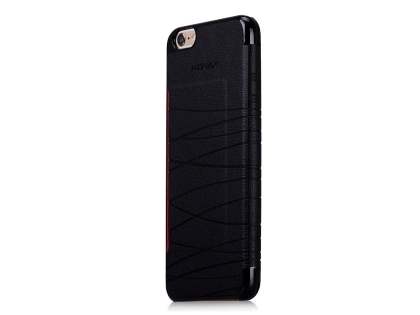 Momax Elite Premium Flip Cover for iPhone 6s/6 - Classic Black