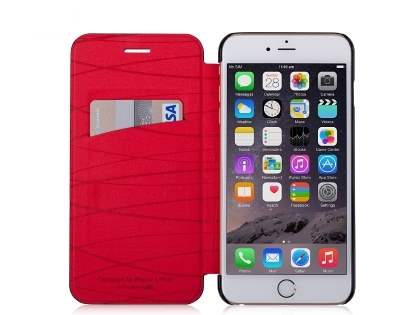 Momax Elite Premium Flip Cover for iPhone 6s/6 - Classic Black