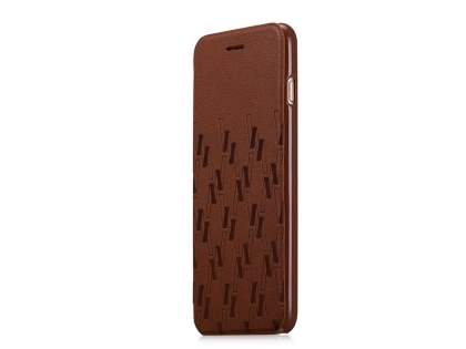 Momax Elite Premium Flip Cover for iPhone 6s Plus/6 Plus - Brown