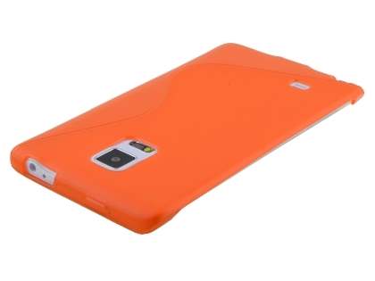 Wave Case for Samsung Galaxy Note Edge - Frosted Orange/Orange