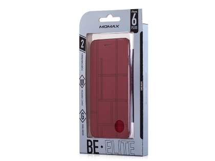 Momax Elite Premium Flip Cover for iPhone 6s Plus/6 Plus - Red