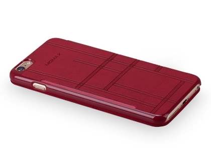 Momax Elite Premium Flip Cover for iPhone 6s Plus/6 Plus - Red
