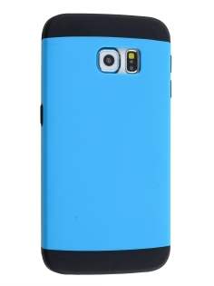 Impact Case for Samsung Galaxy S6 Edge - Sky Blue/Black Impact Case