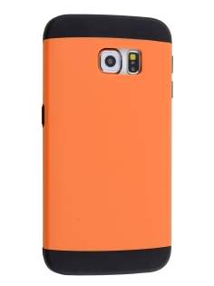 Impact Case for Samsung Galaxy S6 Edge - Orange/Black Impact Case