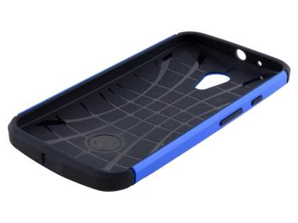 Impact Case for Motorola Moto G 2nd Gen - Blue/Black