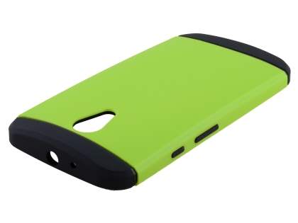 Impact Case for Motorola Moto G 2nd Gen - Green/Black Impact Case