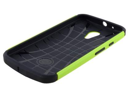 Impact Case for Motorola Moto G 2nd Gen - Green/Black