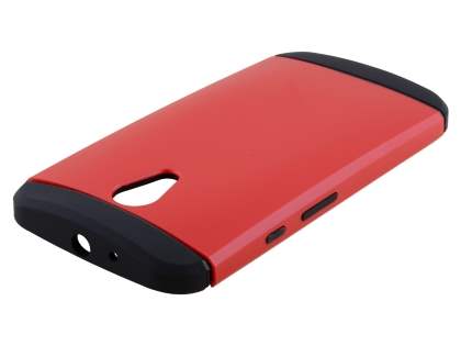 Impact Case for Motorola Moto G 2nd Gen - Red/Black Impact Case
