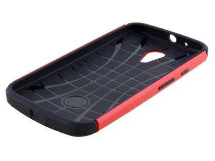 Impact Case for Motorola Moto G 2nd Gen - Red/Black